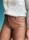 Brown Smile Pocket Trouser