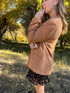 Camel Corduroy Blazer