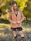 Camel Corduroy Blazer