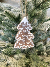 Clay Dough Gingerbread Cookie Ornament