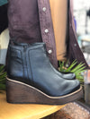 Diba True Comet Ride Leather Bootie in Black
