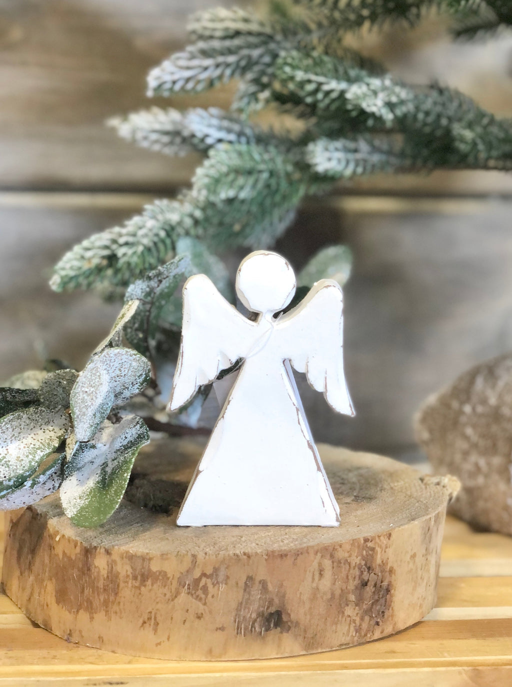 Distressed Angel Figurine