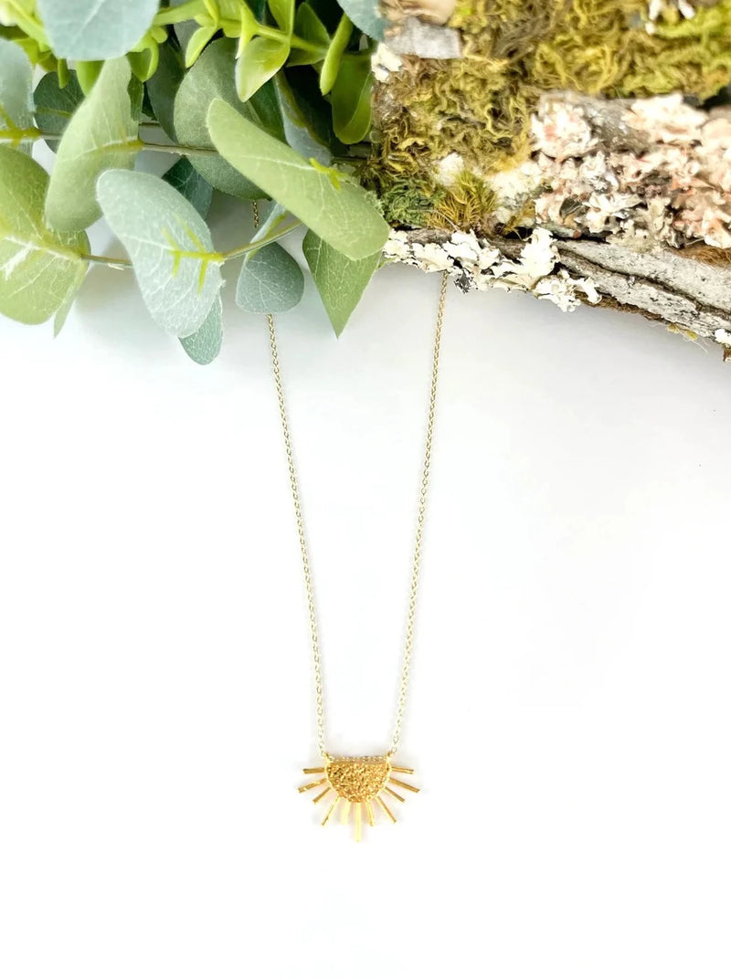 Gold New Day Necklace