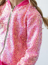 Hot Pink Sequin Jacket