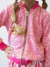 Hot Pink Sequin Jacket