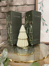 Tried & True Gilded Tree Ceramic Candle