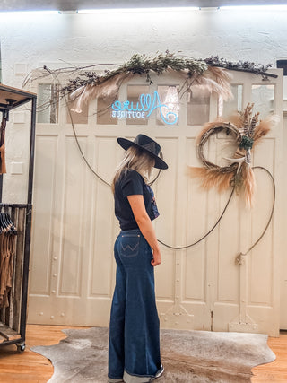 Wrangler X Lainey Wilson Cheeky Wide Leg Jean