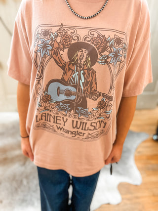 Oversized Lainey Wilson Concert Tee
