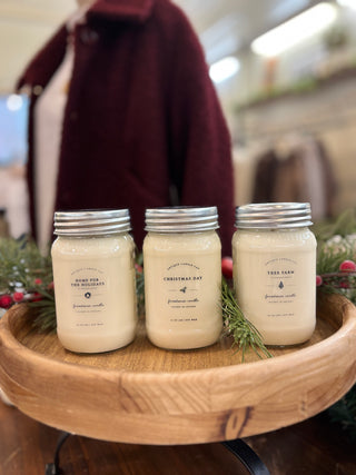 16 Oz. Soy Wax Mason Jar Candle