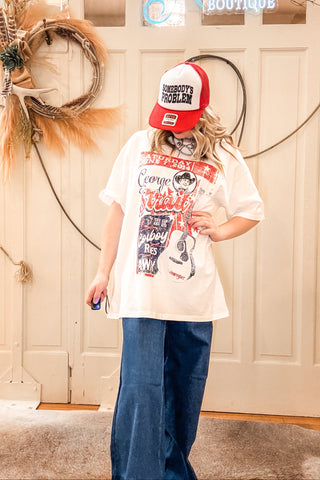 George Strait Oversized Concert Tee