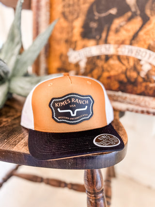 Kimes Ranch Hawkins Trucker Hat - Brown