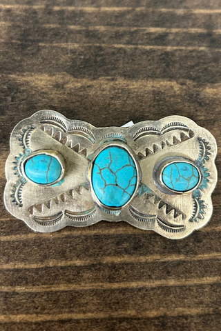 Mariposa Pin with Turquoise