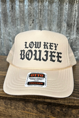 Lowkey Boujee Trucker Hat