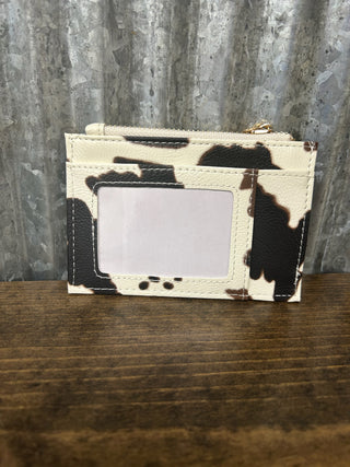 Sia Printed Card Holder Wallet