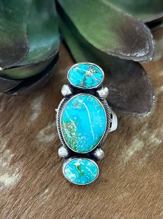 3 Stone Statement Ring