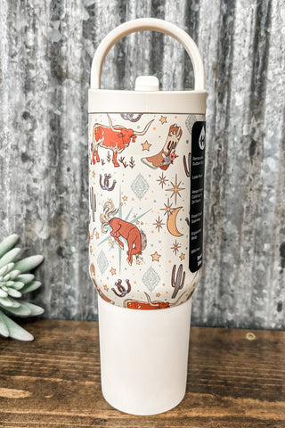 Rodeo Western 20 Oz. Insulated Water Bottle
