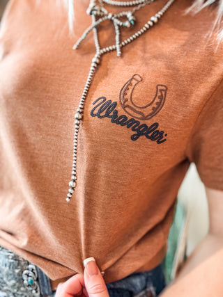 Rawhide Heather Long Live Cowboys Graphic