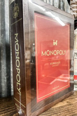 Monopoly Heritage Edition Bookshelf Board Game