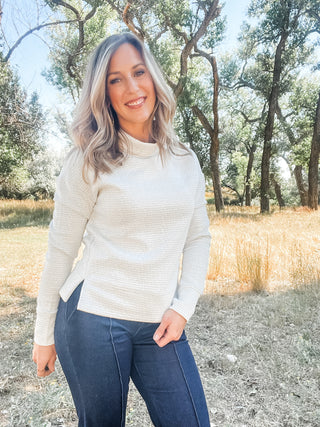 Longsleeve Funnel Neck Top
