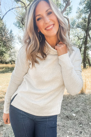 Longsleeve Funnel Neck Top