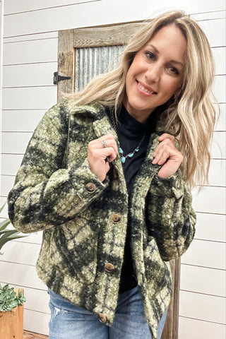 Long Sleeve Button Down Jacket