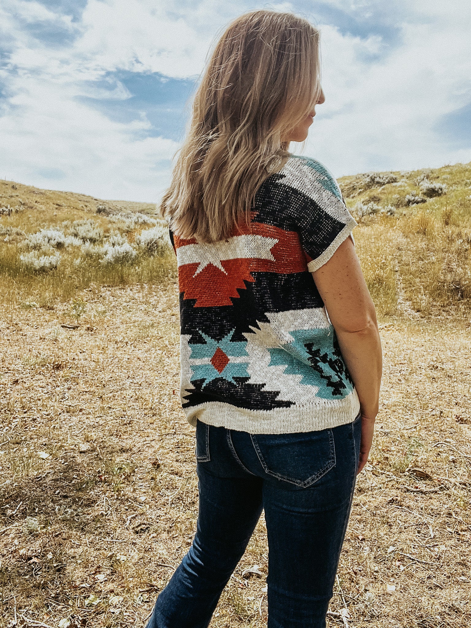 Aztec Sweater Vest