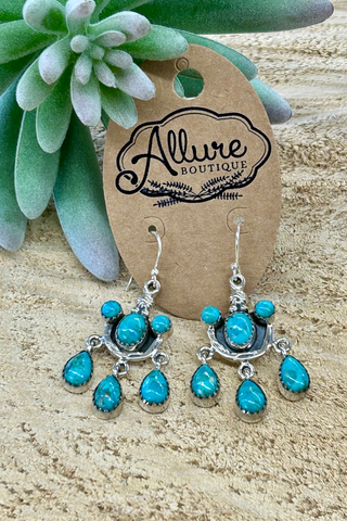 Chandelier Kingman Earrings