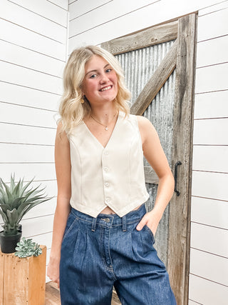 Lana Tuxedo Vest