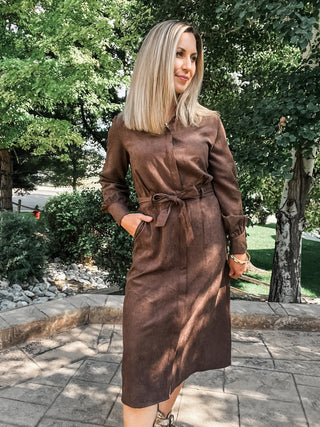 Long Sleeve Shirt-Dress