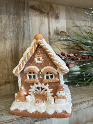 6" LED Lighted Sugar Spice Houses