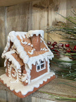 6" LED Lighted Sugar Spice Houses