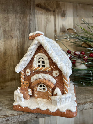 6" LED Lighted Sugar Spice Houses