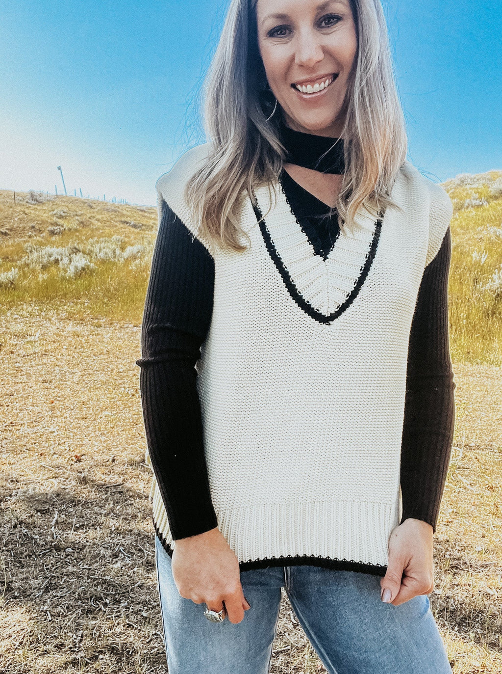 Varsity Sweater Vest