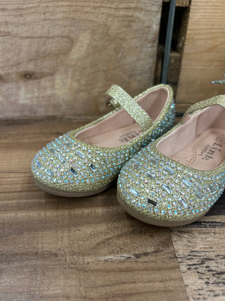 Mika Champagne Ballet Flats