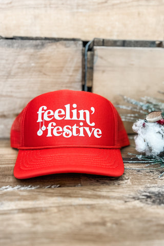 Feelin Festive Trucker Hat