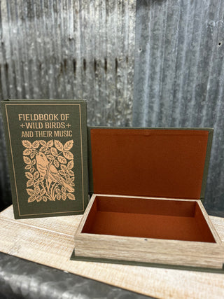 Linen Book Storage Boxes