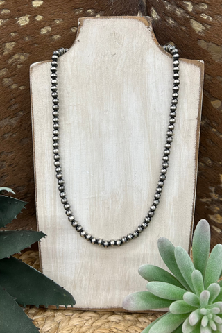 Authentic Navajo Pearl 20" 6mm