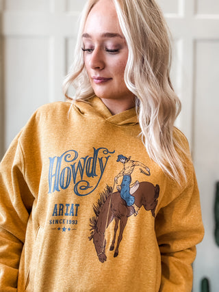 Howdy Bucking Horse Sweatshirt
