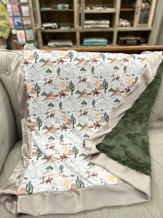Western Wyatt Luxe Cuddle Blanket