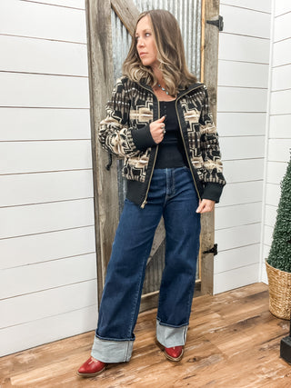 Foxglove Fleece Bomber Jacket