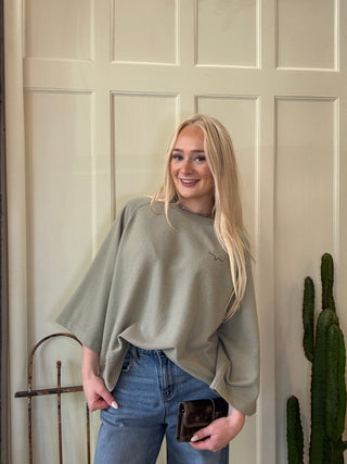 Addy 3/4 Sleeve Top