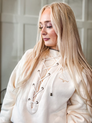 Pippi Lace Up Fleece