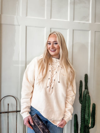 Pippi Lace Up Fleece