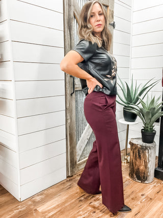Kayla Wide Leg Trouser