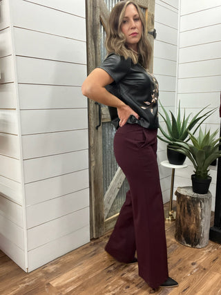 Kayla Wide Leg Trouser
