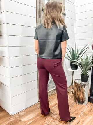 Kayla Wide Leg Trouser