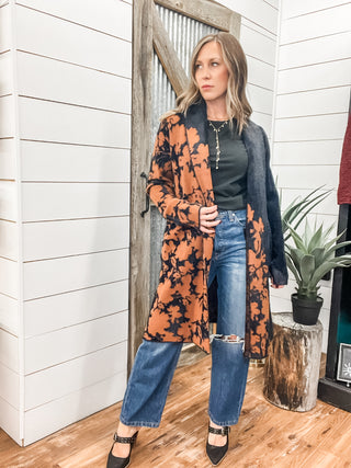 Long Sleeve Open Front Shawl
