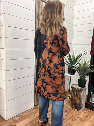Long Sleeve Open Front Shawl
