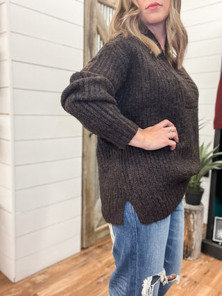 Oversize V-Neck Sweater
