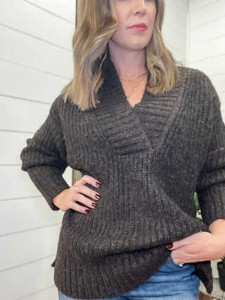 Oversize V-Neck Sweater